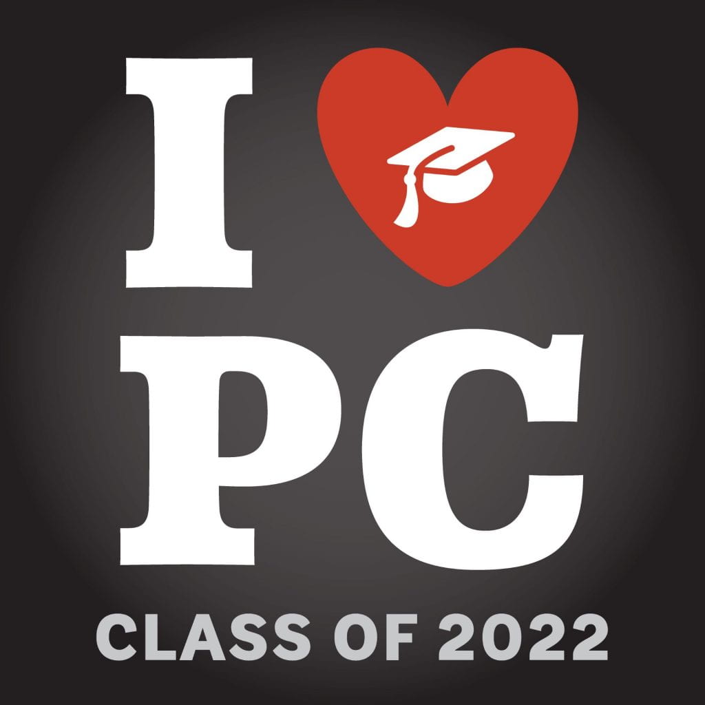 i heart PC class of 2022 - social media graphic